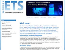 Tablet Screenshot of etsnclab.com
